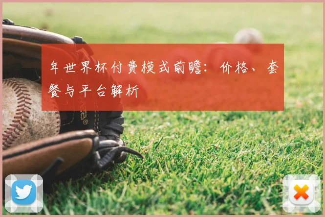 年世界杯付费模式前瞻：价格、套餐与平台解析