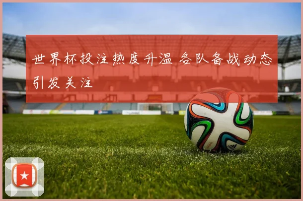 世界杯投注热度升温 各队备战动态引发关注