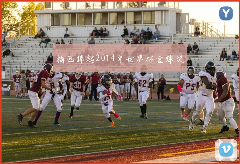 梅西捧起2014年世界杯金球奖